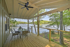 Serene Lakefront Harrison Cottage with Dock and Views!